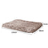 PaWz Dog Mat Pet Calming Bed Memory L Coffee Large-2018816707749089282