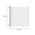 BoPeep Retractable Baby Safety Gates 150cm White 150 cm-1864184339508629506