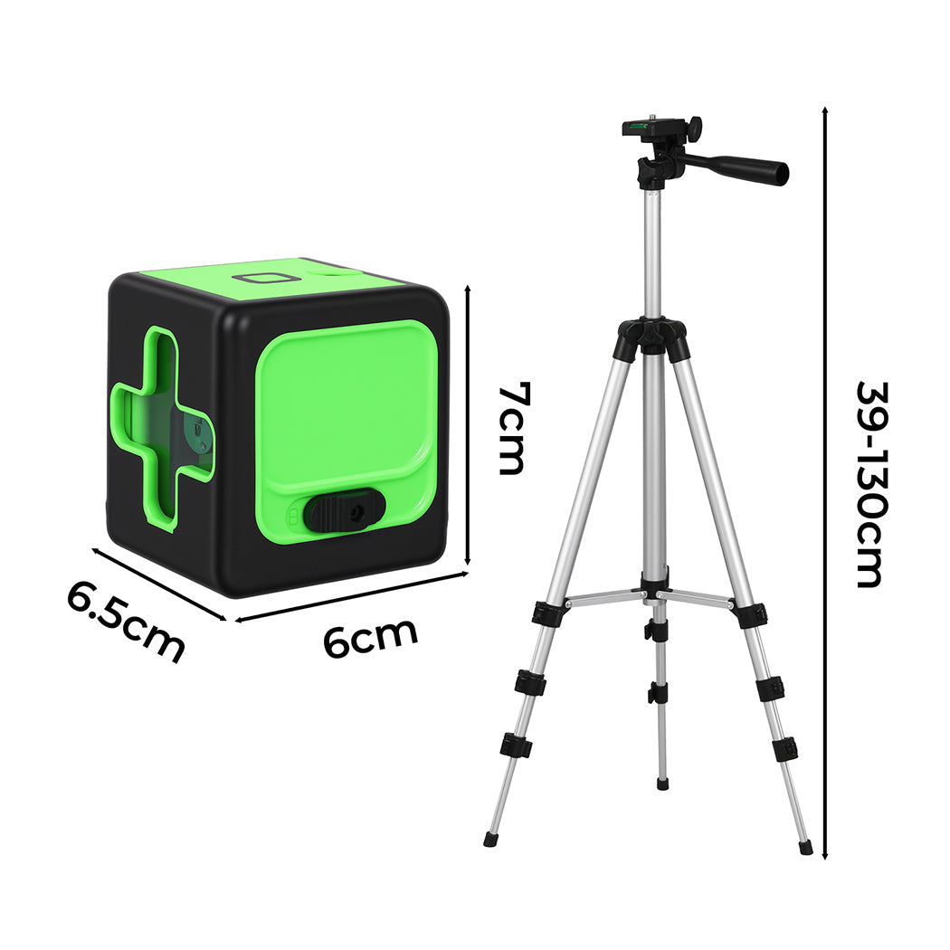 Green Laser Level with Tripod 25m IP54 Kit