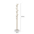 Levede Coat Rack Hat Clothes Stand Hanger Gold-2018816734156427266