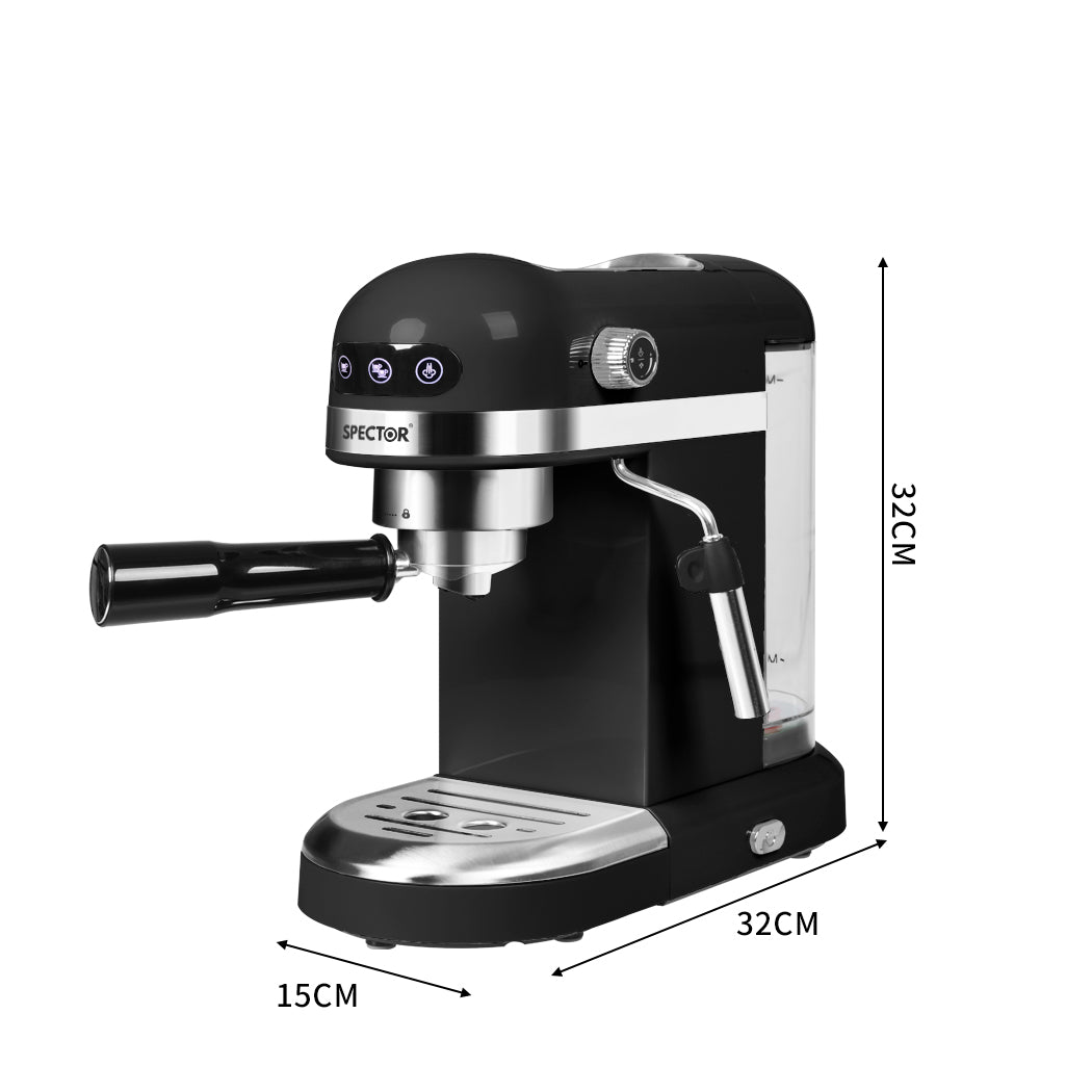 Spector Coffee Maker Machine Espresso Black-1864183296188092418