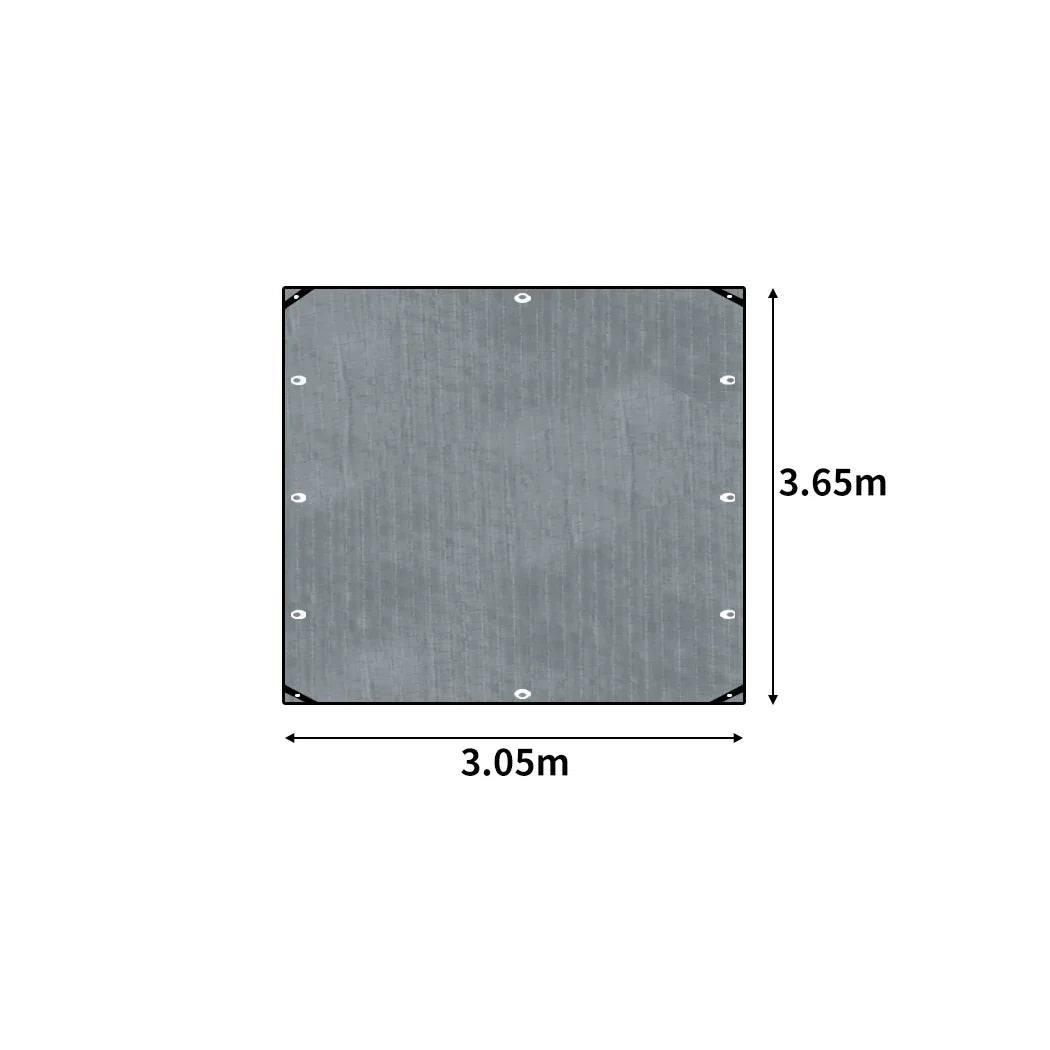 Manan Tarp Tarpaulin 200GSM Camping 3.05mx3.65m-2029387243914924034