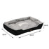 PaWz Pet Bed Dog Beds Bedding Mattress L Black Large-2018816674496647170
