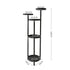 Levede Plant Stand Outdoor Indoor Flower Black Medium-2006732929472008194