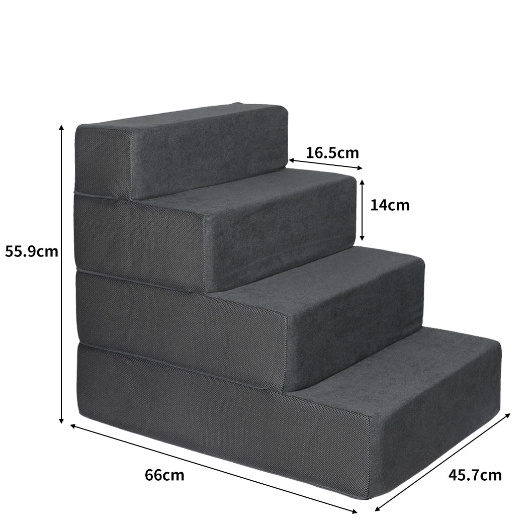 PaWz Dog Stairs Ramp Portable Climbing Kids-1864184507998015490
