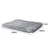 PaWz Dog Mat Pet Calming Bed Memory XL Charcoal X-Large-2018816745673986050
