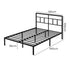 Levede Double Bed Frame Metal Base Platform Headboard Heavy Duty Mass Storage-2050056771011219458