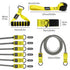 Centra 12 Pcs Resistance Bands Set Heavy Duty Workout Bands Strength Training-2050059020710055938