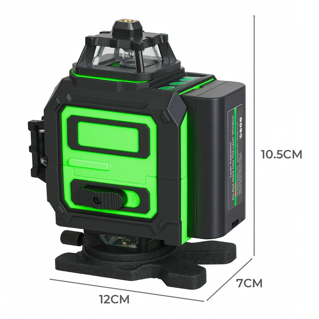 Traderight 4D 16 Line Green Laser Level Remote Tripod-2029387307009839106
