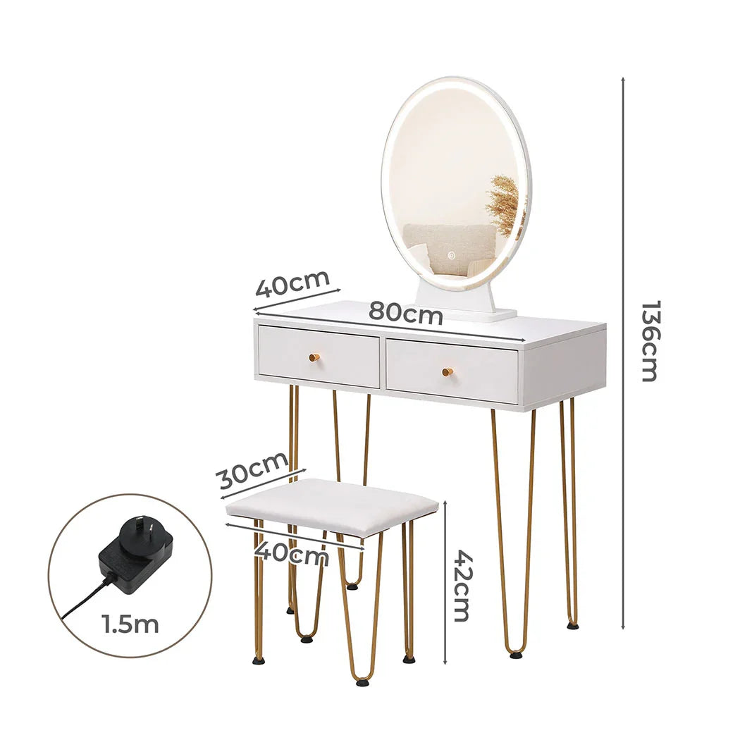 Levede Dressing Table LED Light Strip White-2006732896181817346