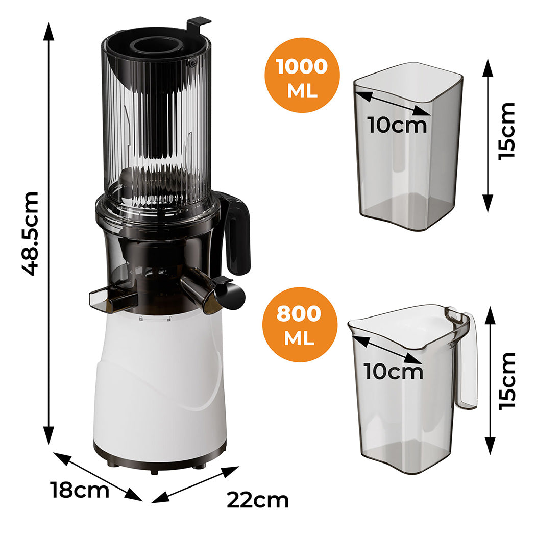 Spector Electric Cold Press Juicer Whole Fruit-1919892813688999938
