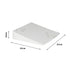 DreamZ Bedding Wedge Pillow Memory Foam White 10-2006733150675406850