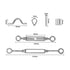 Traderight Balustrade Wire Kit Rope-2006733180979253250