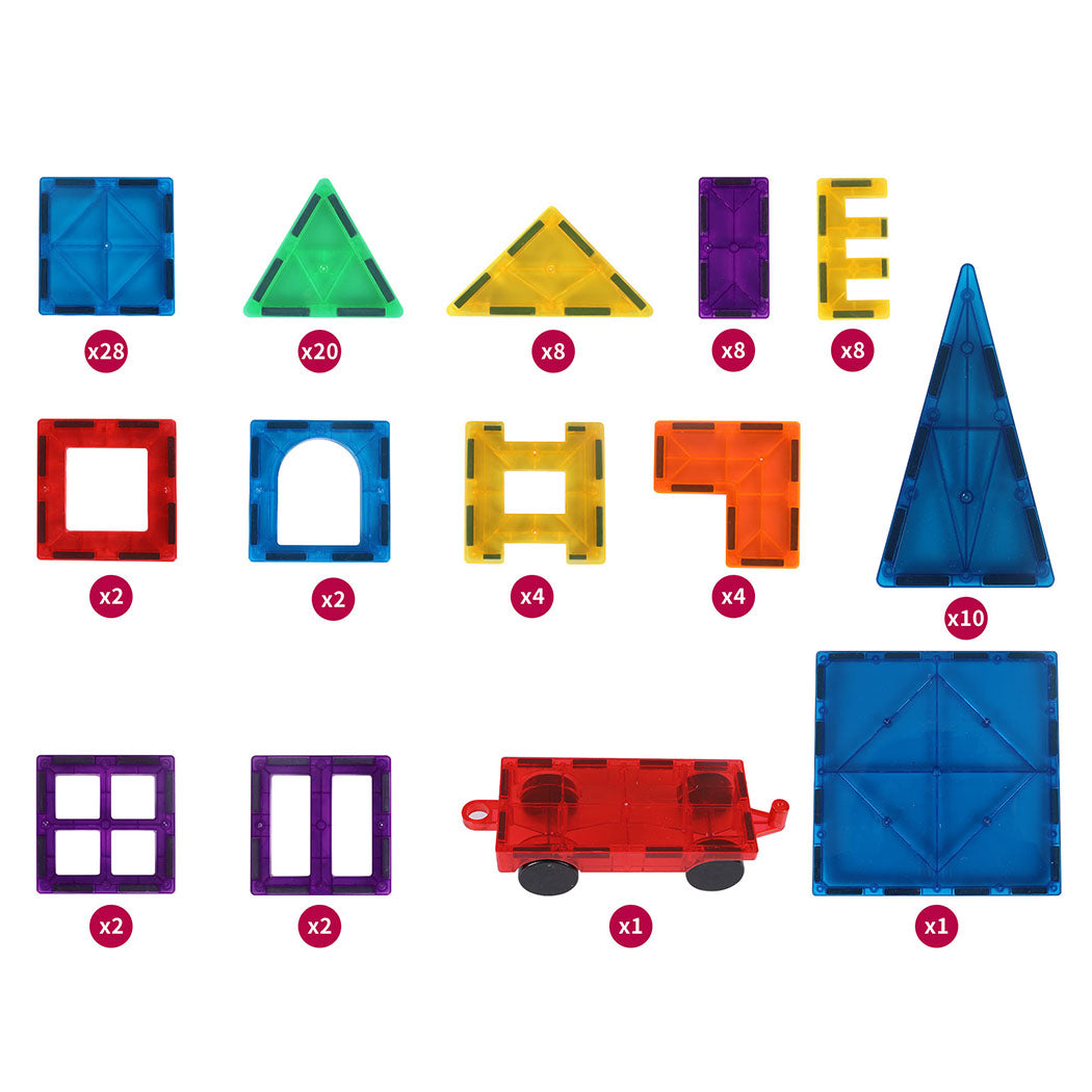 BoPeep Kids Magnetic Tiles Blocks Building-2029387266392199170