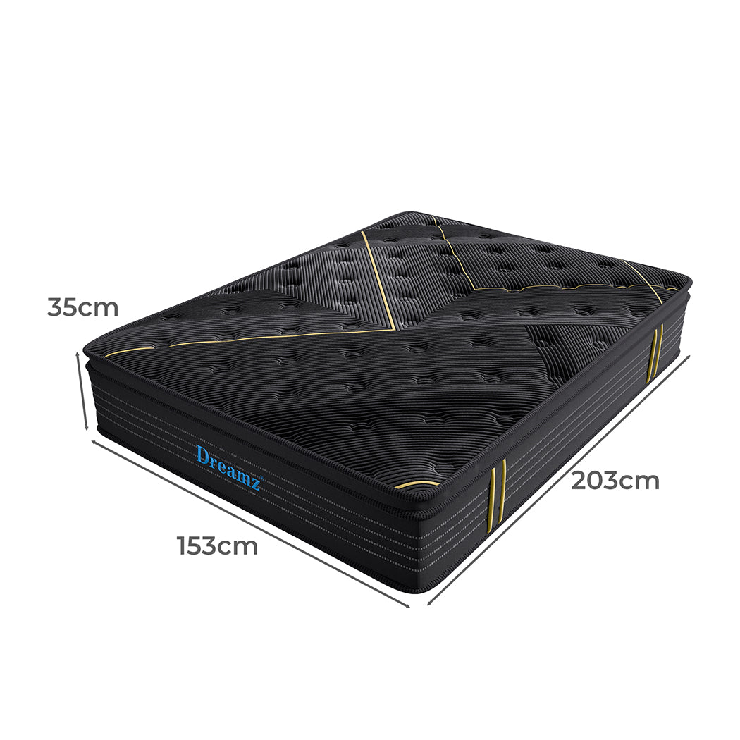 Dreamz Spring Mattress Bamboo Euro Top Queen-1864184422245470210