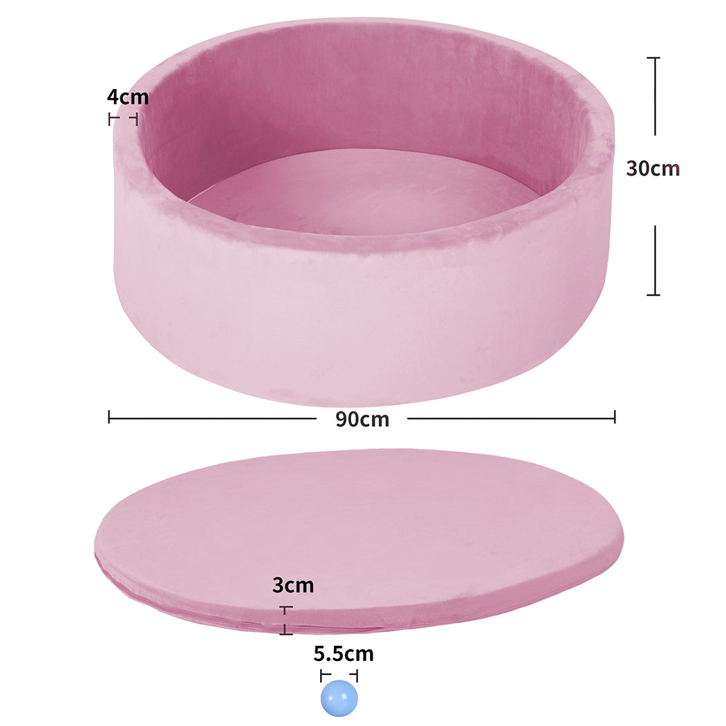 BoPeep Kids Balls Pit Baby Ocean Play Pink-2006733211035635714