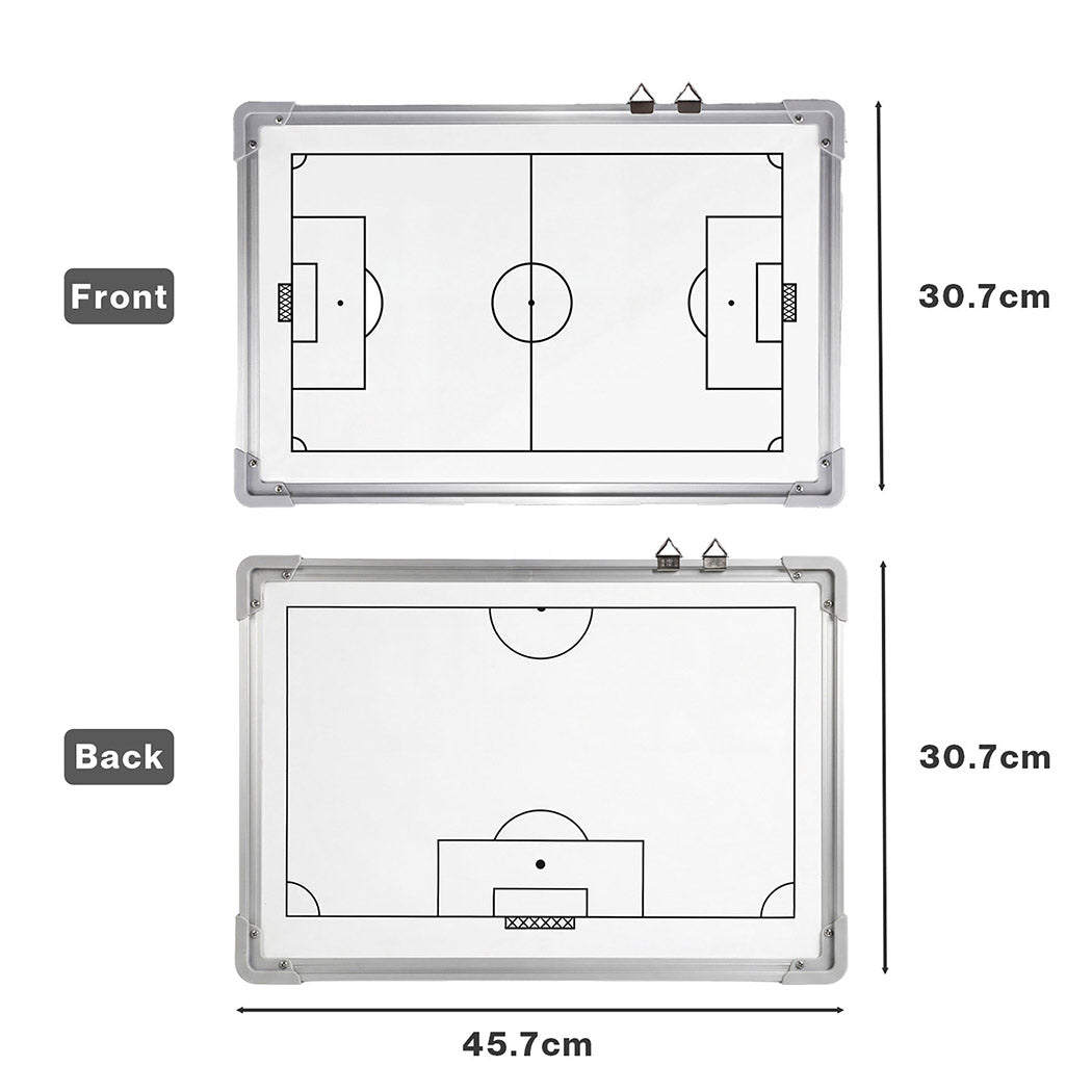 Centra Soccer Coaching Board Tactic Clipboard Dual-sided Coach Training Magnetic-2072893534637264898