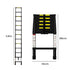 Traderight Multipurpose Aluminium Ladder Telescopic 3.8M Black-2006733179767099394