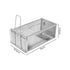 Toque Mouse Trap Humane Live Catch Rat Cage Reusable Zinc Iron Garage Silver 2pc-2100034972764213250