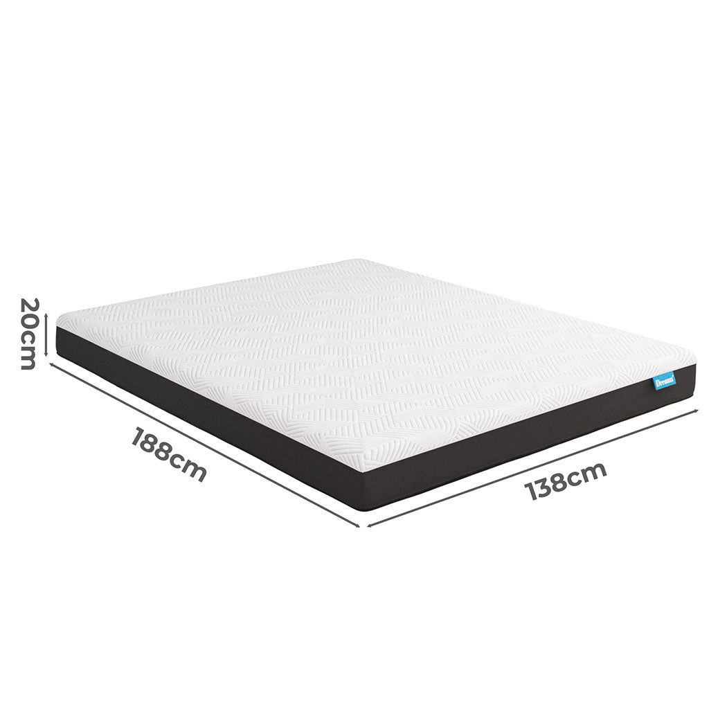 Dreamz Mattress Gel Memory Breathable Double-2065254410925248514