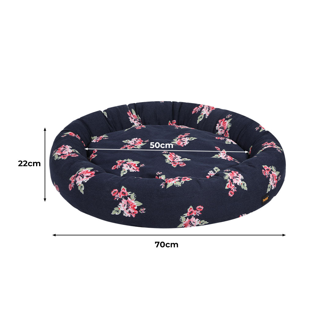 PaWz Dog Calming Bed Pet Cat Washable L Large-1864184523588243458