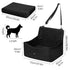 Pawz Dog Car Seat Booster with Safety Belt  Leashes  for Large Sized Dogs Black-2100034987414917122