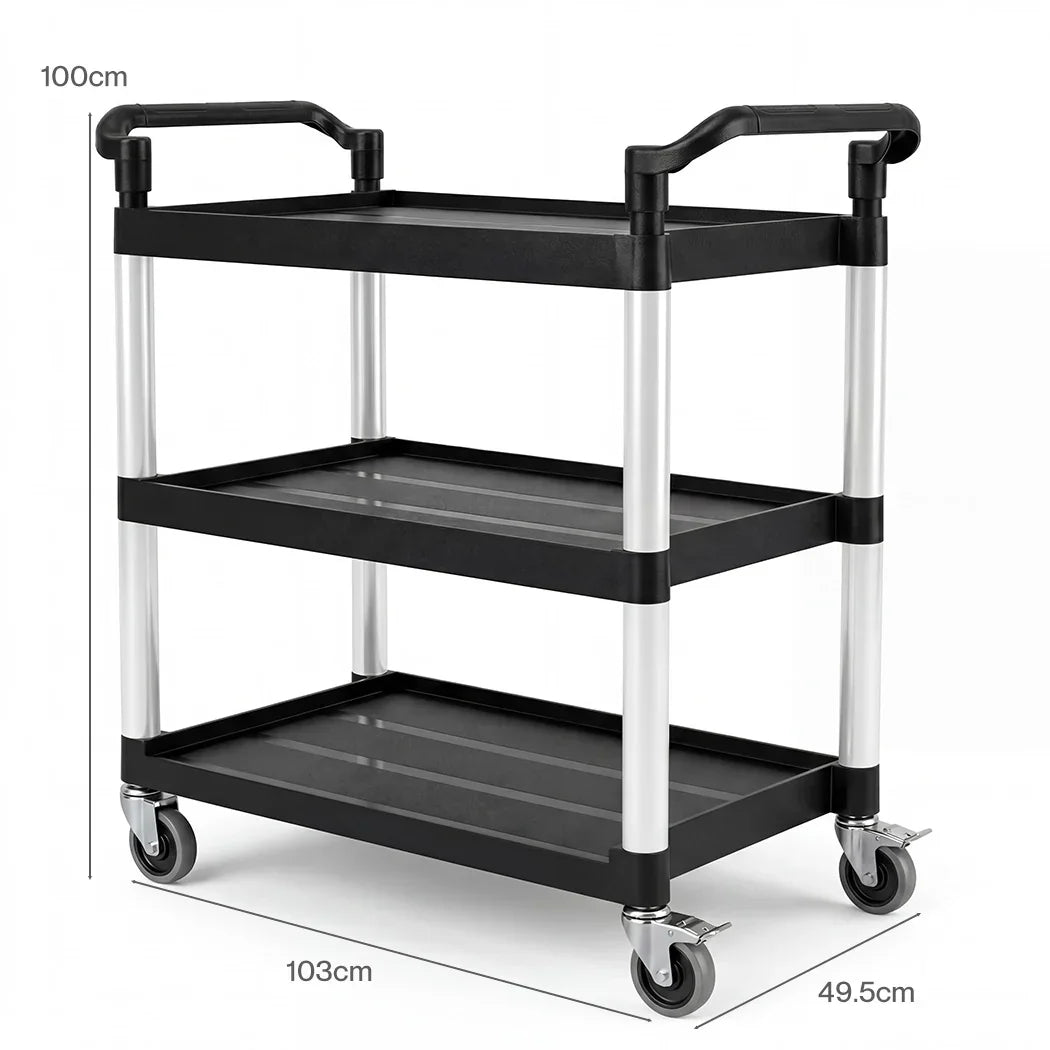 Monvelo Tool Trolley Cart Rolling Utility Storage Organiser Garage Workshop-2050056775838863362