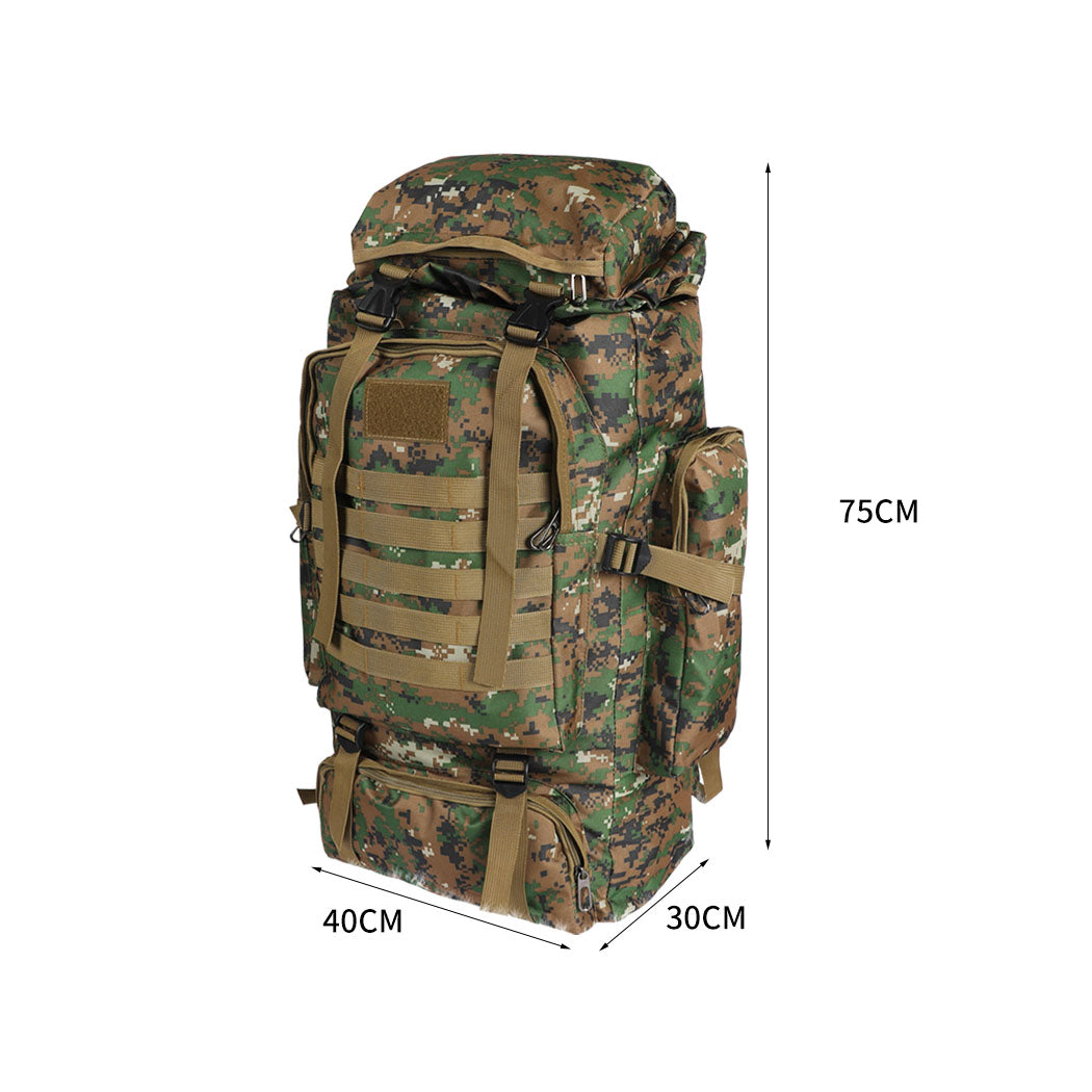 Slimbridge 80L Military Tactical Backpack-1886651035439730690