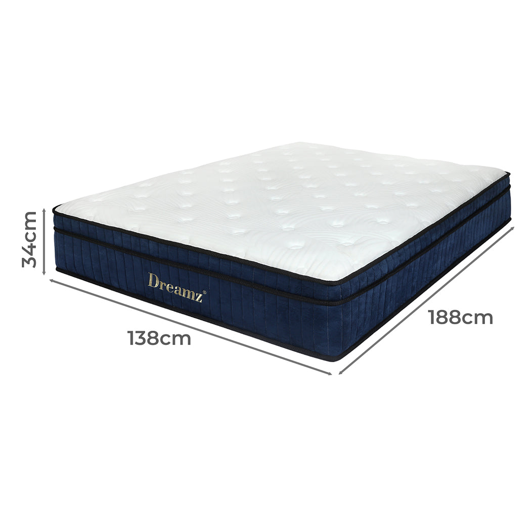 Dreamz 7 Zone Pocket Spring Mattress Medium Firm Double-2050056898836828162