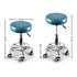 Levede 2x Barstool Swivel Salon Hairdressing Teal-1864184633273487362