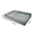 Pawz Orthopedic Dog Bed XL Grey