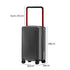 Slimbridge 26" Luggage Wide Handle Hard Case Grey-1894516770744700930