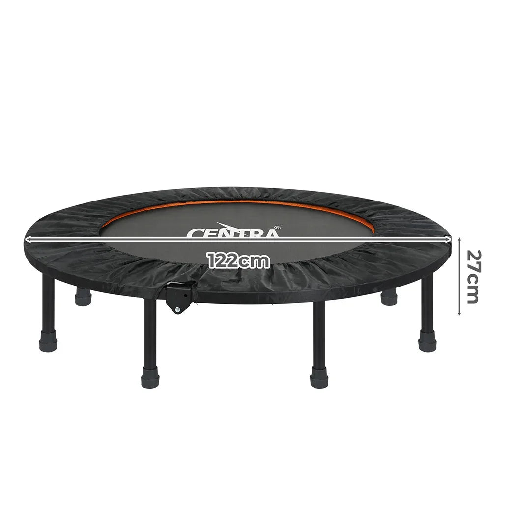Centra 48 Inch Mini Trampoline Round Exercise Rebounder-2050056753873293314