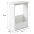 Levede Narrow End Table Modern Office Side Table Magazine Rack Bedside Storage-2061251866033000450