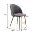 Levede 4x Dining Chairs Seat French Grey-2006732720729886722