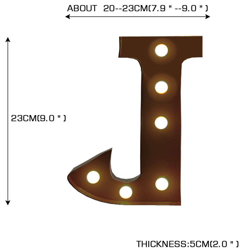 LED Metal Letter Lights Free Standing-1942353640912195586