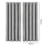 Marlow Blackout Curtains 2X Velvet Room Darkening Eyelet Curtains Decor Grey-2072893567810015234