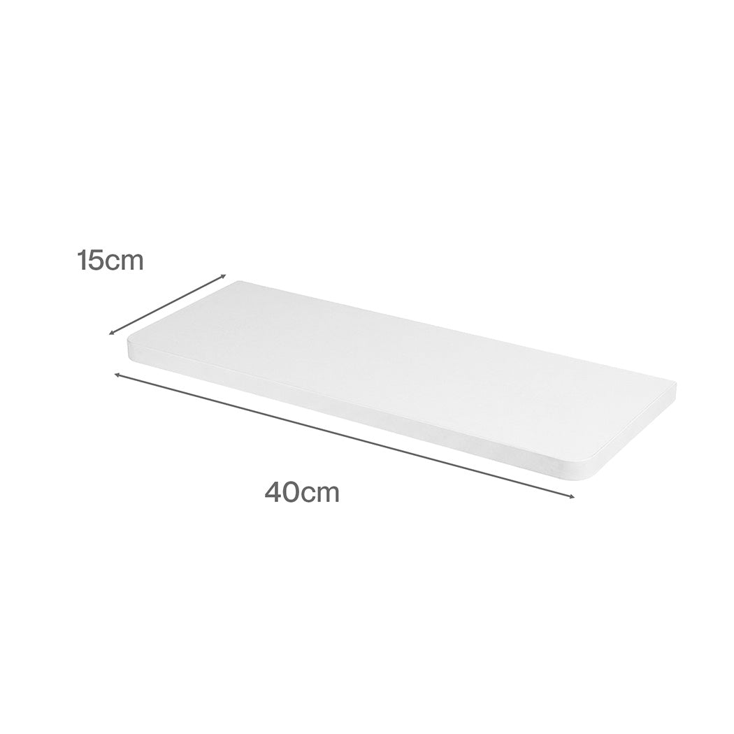 Levede Floating Shelves 6Pcs DIY Wall Mounted Storage Display Bookshelf White-2072893562130927618