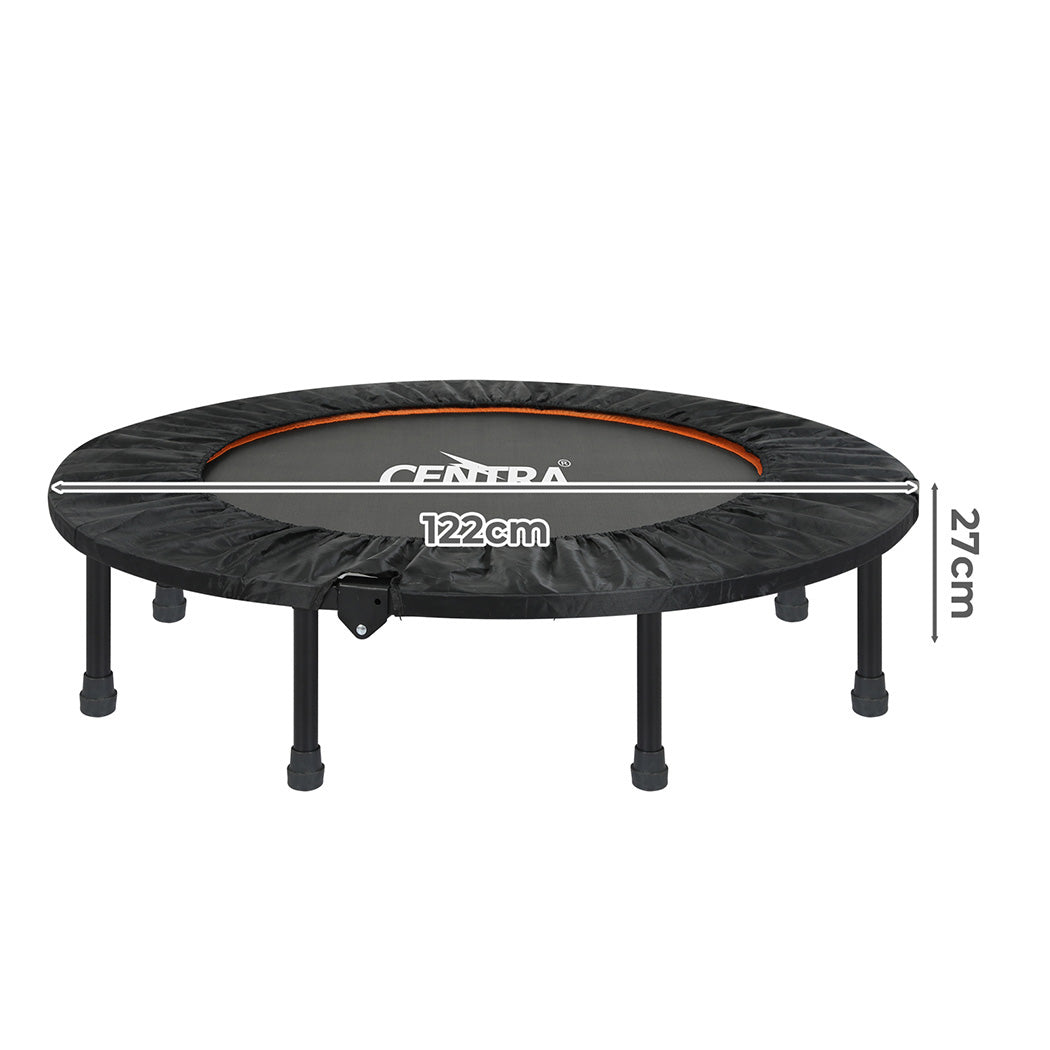 Centra 48 Inch Mini Trampoline Round Exercise Rebounder-2011971129761206274