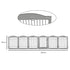 PaWz 6 Panels Pet Dog Playpen Puppy Grey-2006732991824531458