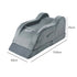 DreamZ Leg Elevation Pillow After Surgery Gel Memory Foam Single Leg Grey-2109799598153994243