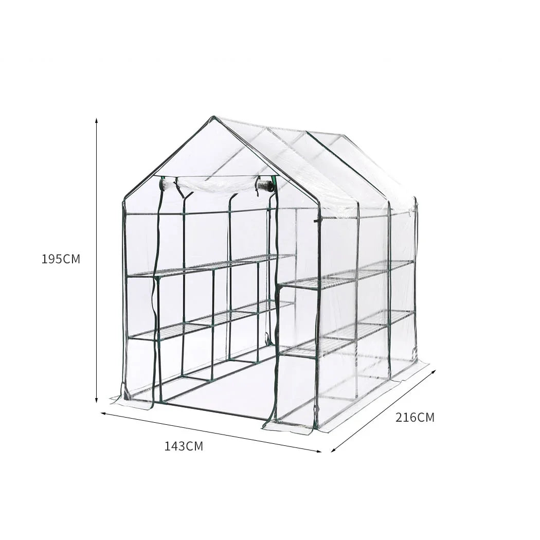 Levede Greenhouse Walk In 3 Tier Garden-2006732930801602562
