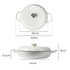 TOQUE 3.5L Enamel Dutch Oven Pan in White Colour-1864184348887093250