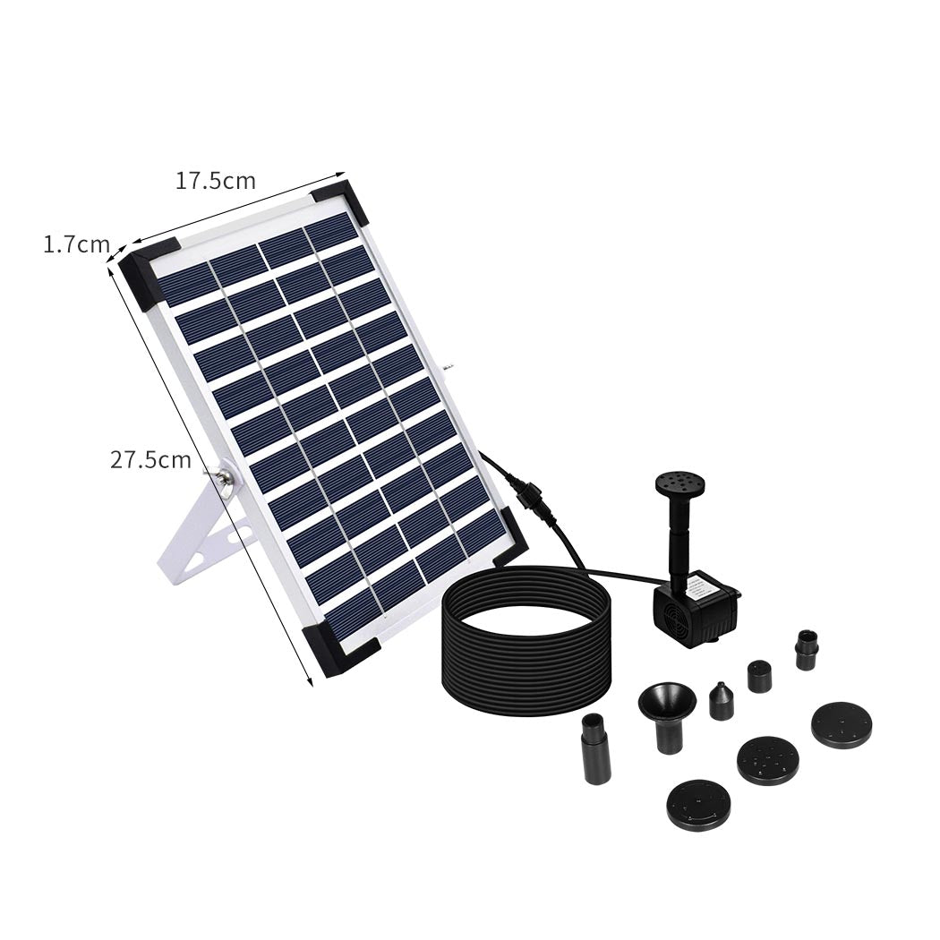 Solar Fountain 5W Powered Water Power-2065254377408565250