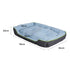 PaWz Pet Cooling Bed Sofa Mat Bolster Medium-2006732967526928386