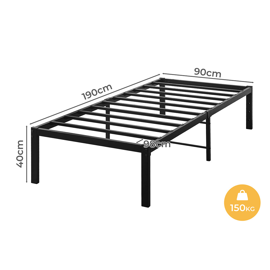 Levede Metal Bed Frame Heavy Duty Storage Space-1894516728298344450