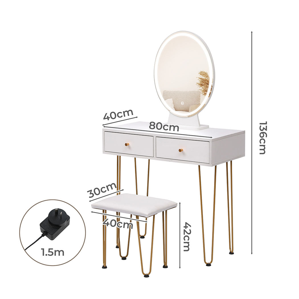 Levede Dressing Table LED Light Strip White-1894516789665206274