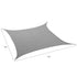 Mountview Sun Shade Sail Cloth Canopy Charcoal 180-2006732913609150466
