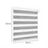 Marlow Blackout Zebra Roller Blind Curtains 90x210 Grey-1864183269055139842