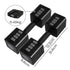 Centra A Pair 2.8KG-10KG Dumbbells Black-2018816875621912578